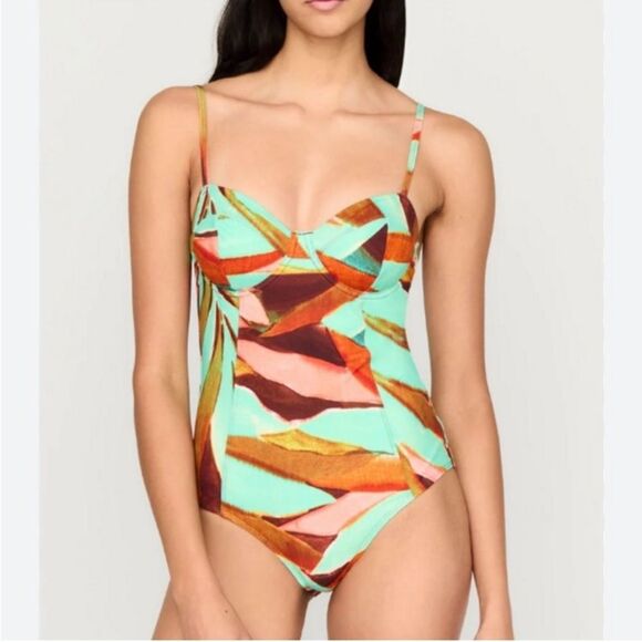 NWT Marie Oliver Scout & Molly's One-piece Tropical Swimsuit Size XS - Picture 1 of 9